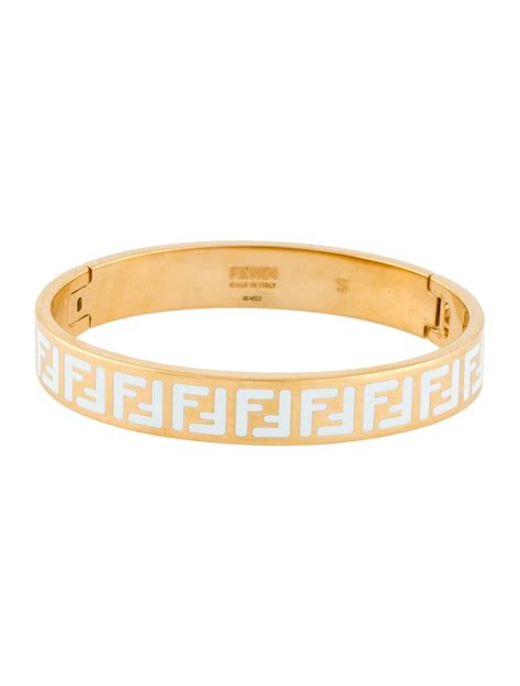 fendi bangle gold|genuine Fendi bracelets.